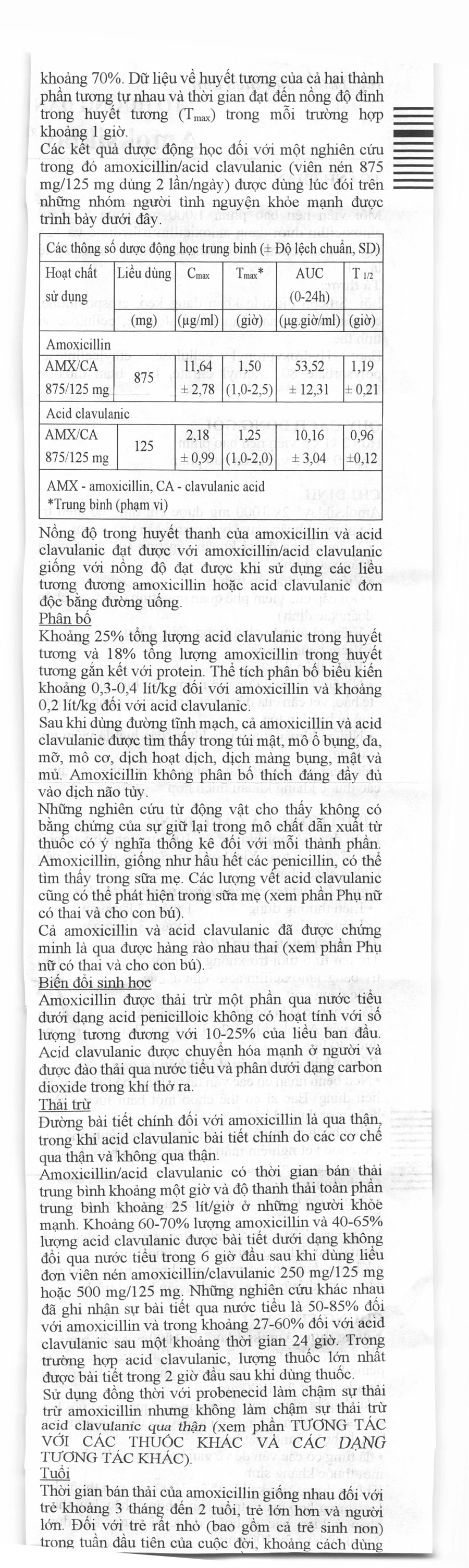 Amoksiklav 2x 1000mg trị nhiễm khuẩn (2 vỉ x 5 viên) - 9